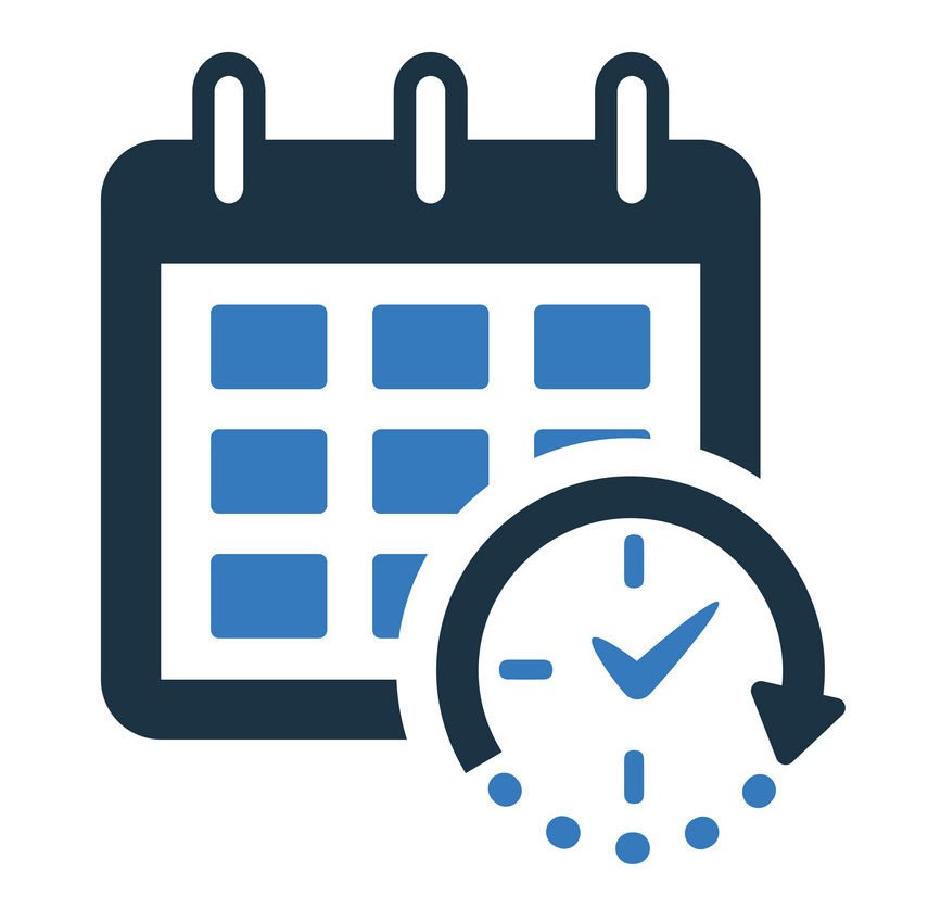 Timer, event, delivery date, schedule icon