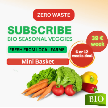 Subscribe for Bio vegetables local from farms and get delivery on time