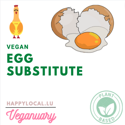 Vegan egg substitute