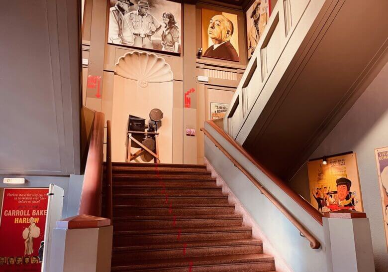 Cinémathèque Luxembourg stairs