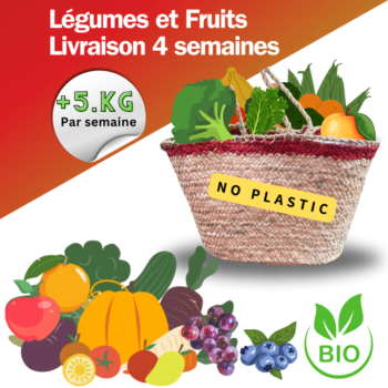 Bio veggies and fruits - 4 weeks delivery in luxembourg